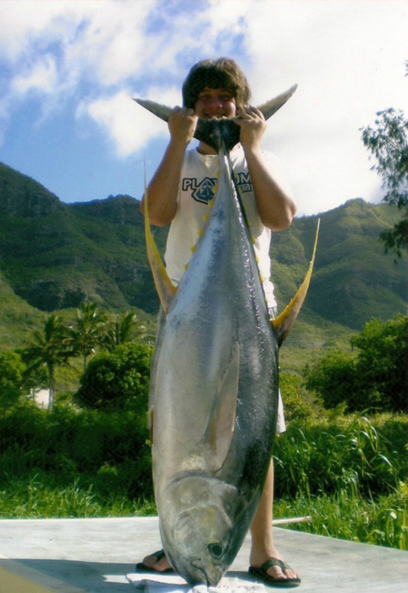 Yellowfin Tuna Island Fishing Kauai Hawaii